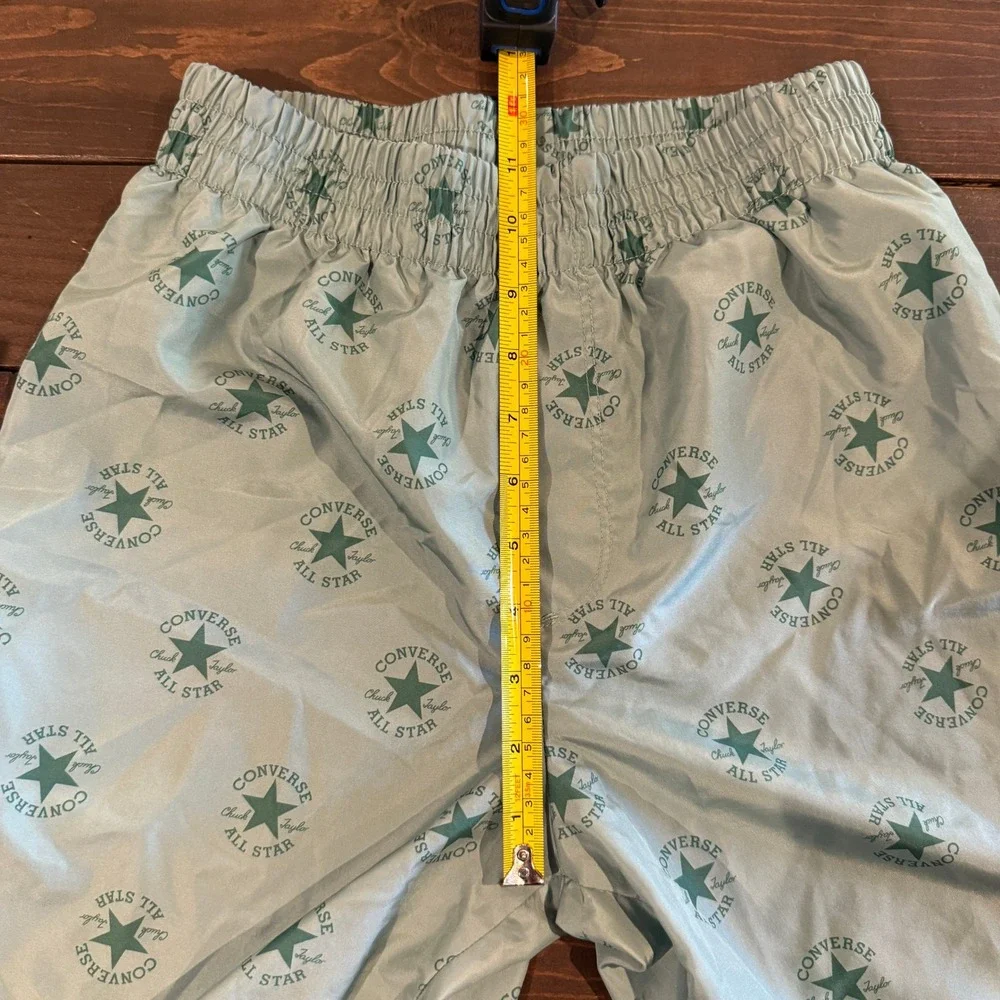 Converse Kids All Star Chuck Taylor Logo Shorts Sage Green Size L 12-13 YRS